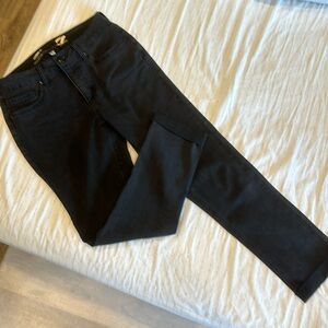 New and never worn faded black slim fit jeans
